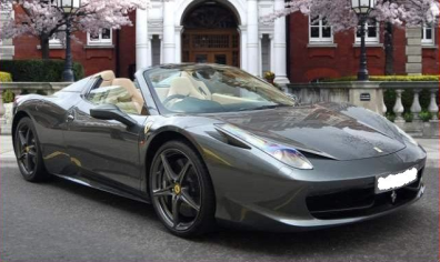 HIRE FERARRI 458 - ITALIA SPYDER